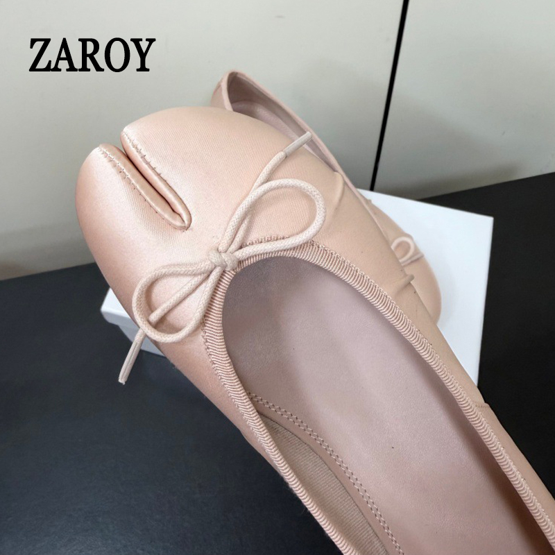 Split Toe Tabi Women's Pumps A - Slip Dress Satin ulasan dan harga