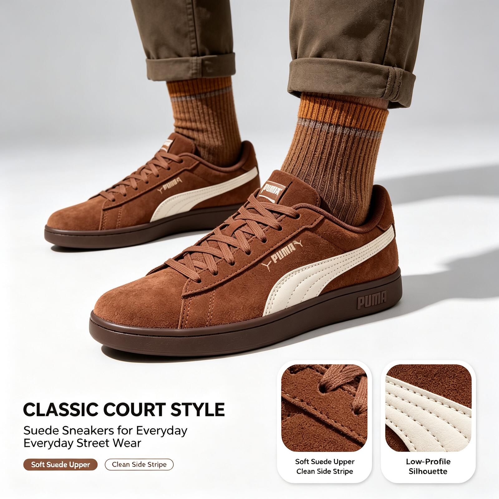 New PUMA Retro Casual Sneaker  - Puma Shoes Suede Classic ulasan dan harga