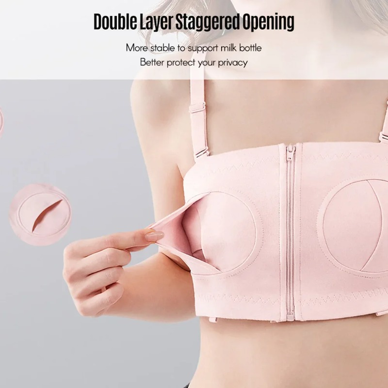 Hands Free Pumping Bra Adjusta - Nursing Bra Sleep ulasan dan harga