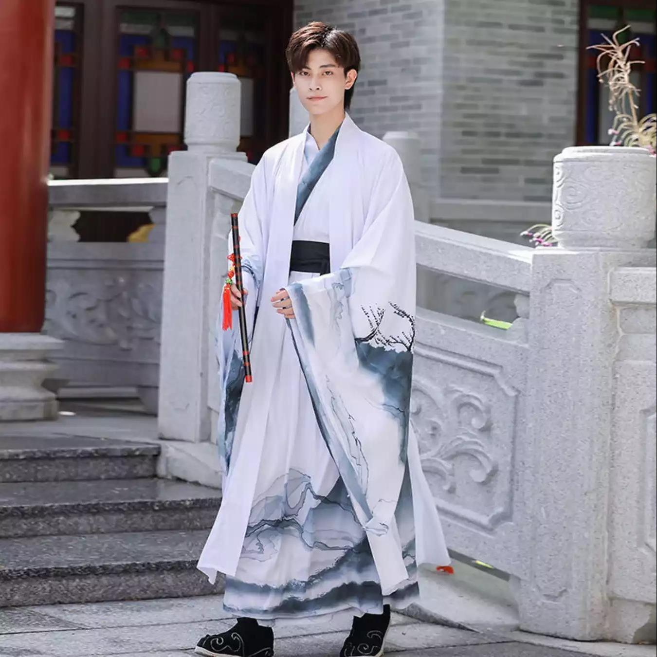 Chinese silk robe ancient knig - Robe Silk Women ulasan dan harga