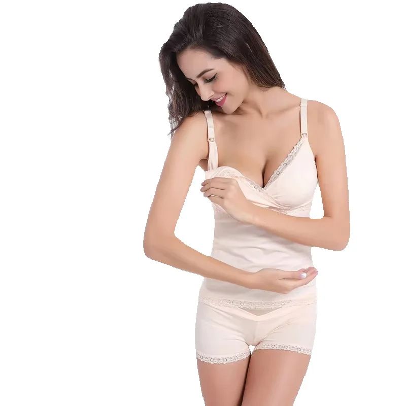 Maternity Clothes Women's Slee - Nursing Bra Sleep ulasan dan harga