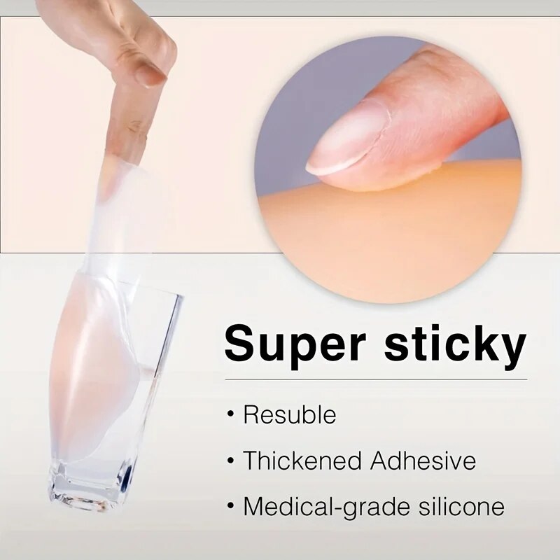 1Pairs Silicone Nipple Cover L - Push Up Bra Padded ulasan dan harga