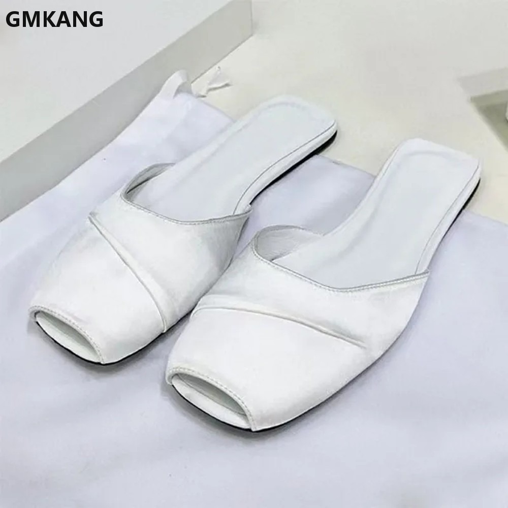 GMKANG Women Satin Square Toe  - Slip Dress Satin ulasan dan harga