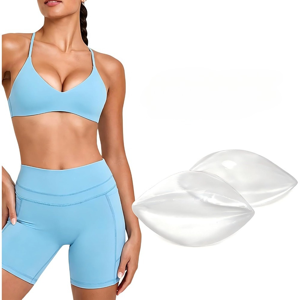 Adhesive Silicone Bra Inserts  - Push Up Bra Padded ulasan dan harga