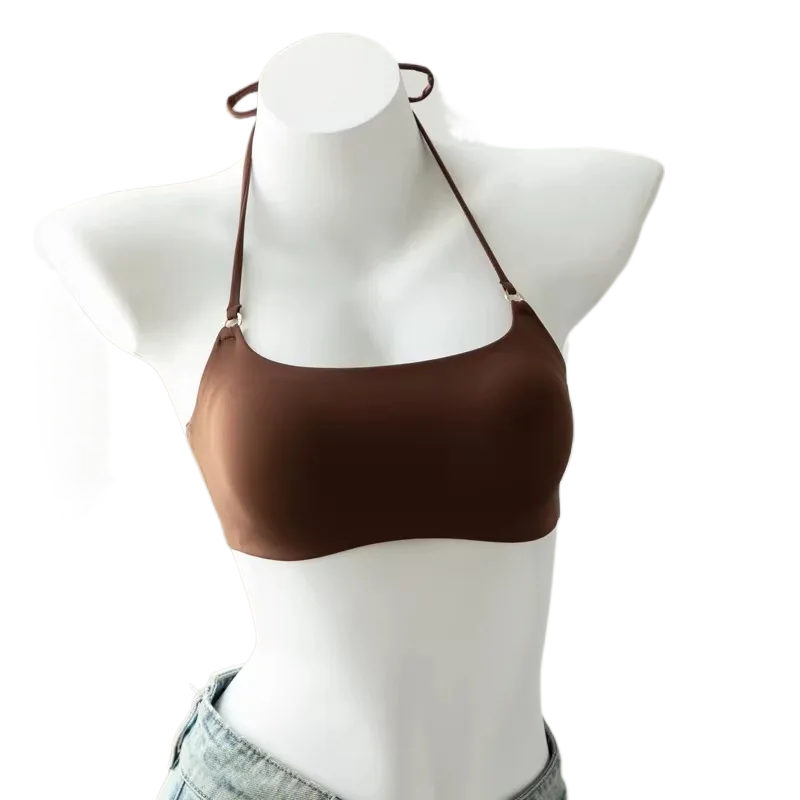 KUCLUT Style Halter Beauty Bac - Bralette Wireless Soft ulasan dan harga