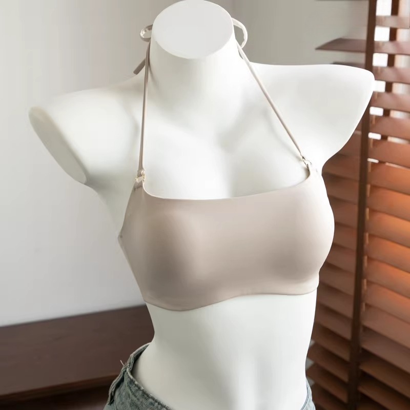 KUCLUT Style Halter Beauty Bac - Bralette Wireless Soft ulasan dan harga