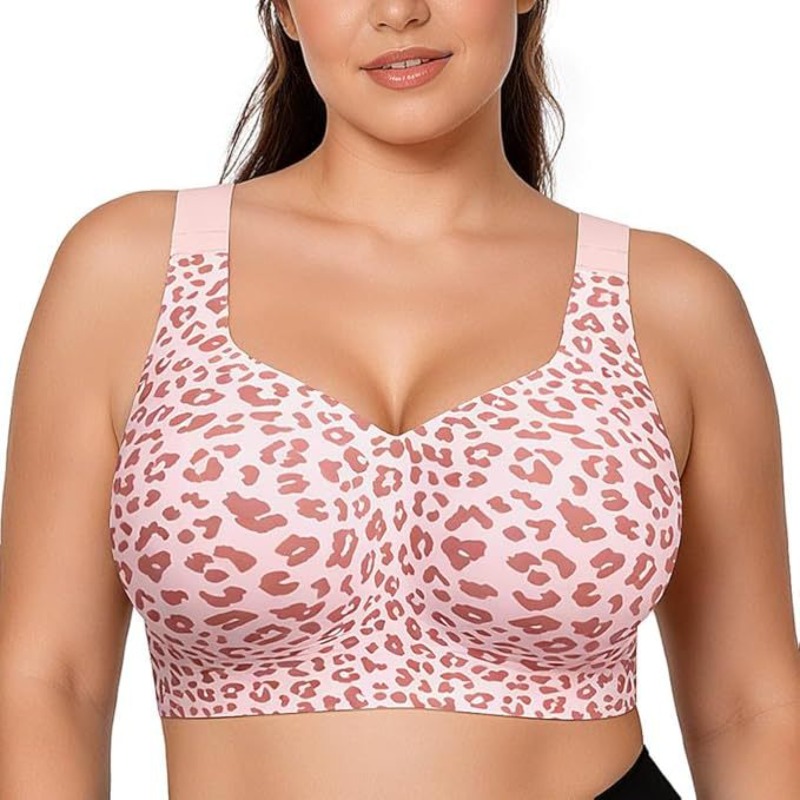 Leopard Jelly Bras No Underwir - Push Up Bra Padded ulasan dan harga