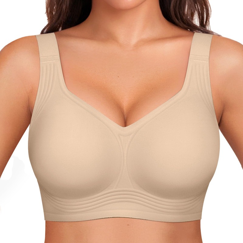 Plus Size Wireless Jelly Bra W - Push Up Bra Padded ulasan dan harga