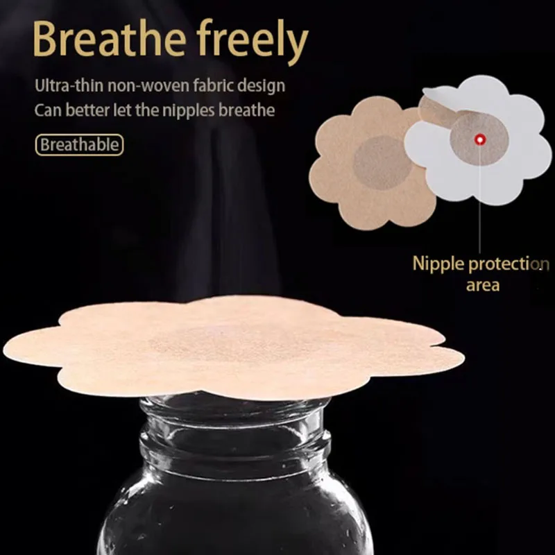 100Pcs Nipple Sticker Disposab - Nipple Cover Pasties ulasan dan harga