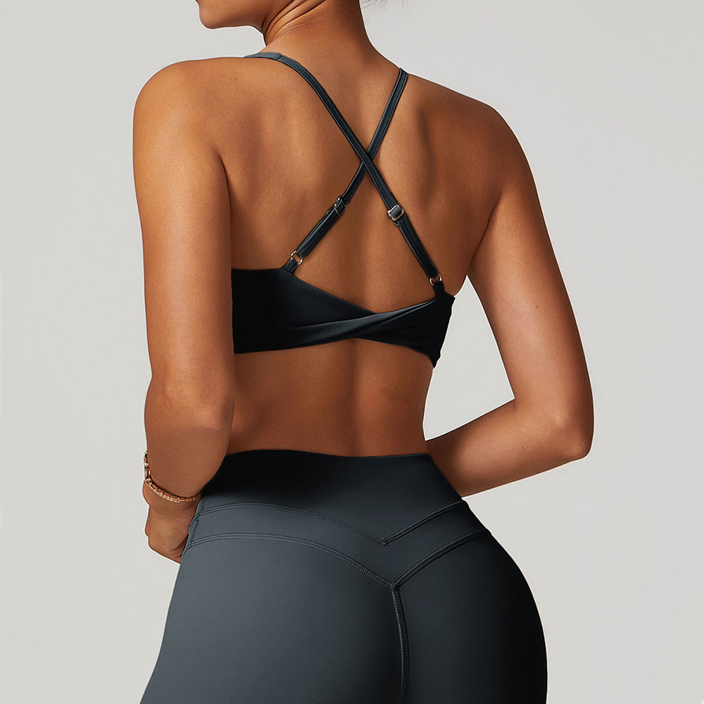 JUREN Sports Bra Women Fitness - Push Up Bra Padded ulasan dan harga