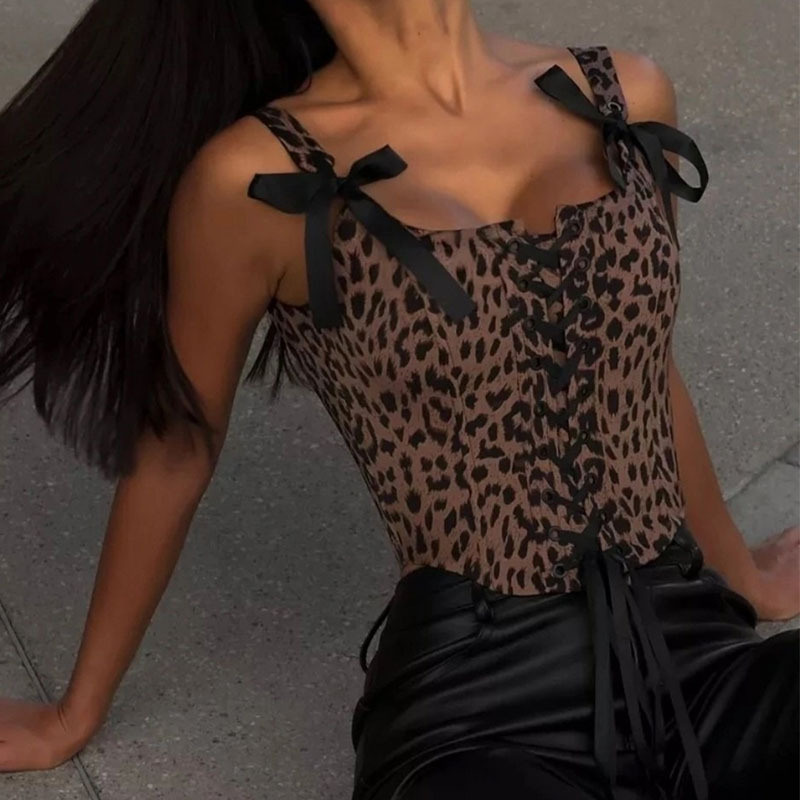 Leopard Printed Court Corset W - Corset Waist Cinch ulasan dan harga