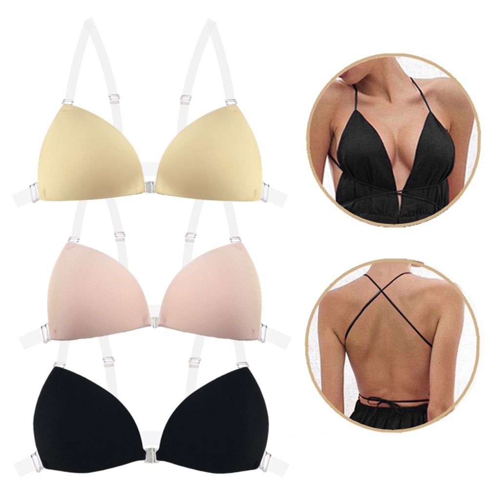 Sticky Bra for Women Backless  - Push Up Bra Padded ulasan dan harga
