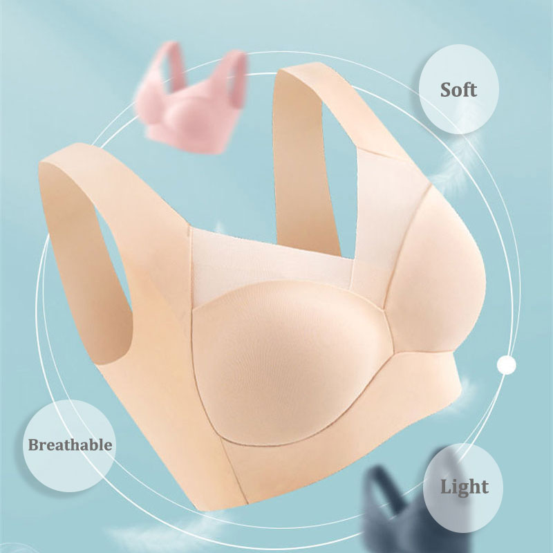 5PCS Women Sports Bras Full Cu - Bralette Wireless Soft ulasan dan harga