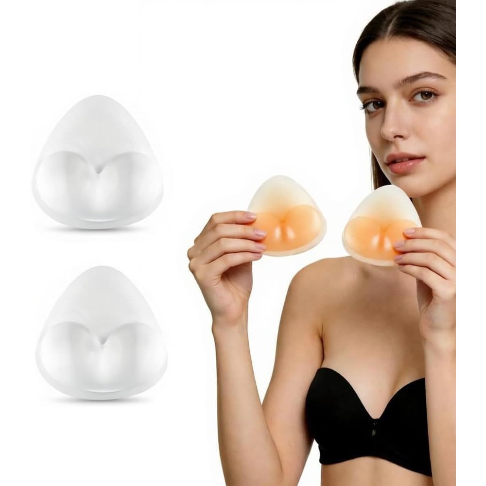 Silicone Bra Inserts, Triangle - Push Up Bra Padded ulasan dan harga
